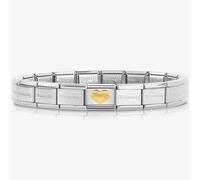 Nomination CLASSIC Gold Symbols Nanny Heart Bracelet 030162/35