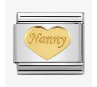 Nomination CLASSIC Gold Symbols Nanny Heart Charm 030162/35