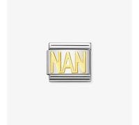 Nomination CLASSIC Gold Writings Nan Charm 030107/17