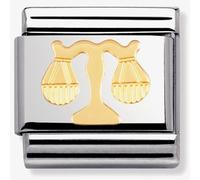Nomination CLASSIC Gold Zodiac Libra Charm 030104/07