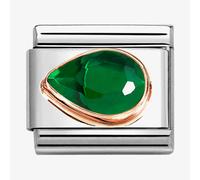 Nomination CLASSIC Green Cubic Zirconia Left Drop Charm 430605/004