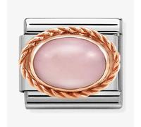 Nomination Rose Gold Pink Opal Oval Charm