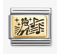 Nomination Dancing Couple Yellow Gold Charm