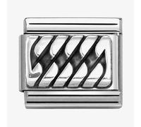 Nomination CLASSIC Plates Oxidised Silver Braid Charm 330102/59