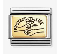 Nomination Gold Protect Life Charm