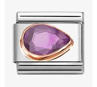 Nomination CLASSIC Purple Cubic Zirconia Right Drop Charm 430606/001