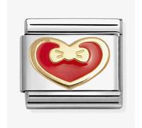 Nomination Classic Red Heart With Bow Charm 030283/33