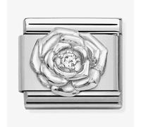 Nomination CLASSIC Composable Silver Cubic Zirconia Rose Bracelet 030000 + 330311/12