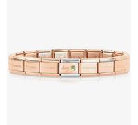 Nomination CLASSIC Rose Gold August Peridot Bracelet 430508/08