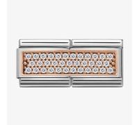 Nomination CLASSIC Rose Gold Double Pave White Charm 430731/01