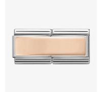 Nomination CLASSIC Rose Gold Engravable Double Charm 430710/01