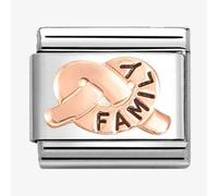 Nomination Family Knot Rose Gold Charm