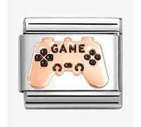 Nomination CLASSIC Rose Gold Game Controller Charm 430202/26