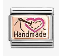 Nomination CLASSIC Rose Gold Handmade Heart & Needle Charm 430204/01