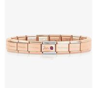 Nomination CLASSIC Rose Gold January Garnet Bracelet 430508/01