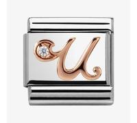 Nomination 430310/21 Women's Bead Stainless Steel Partially Gold-Plated Zirconia White