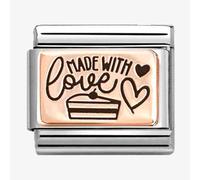 Nomination CLASSIC Rose Gold Made With Love Charm 430111/24