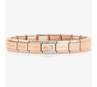 Nomination CLASSIC Rose Gold March Aquamarine Bracelet 430508/03