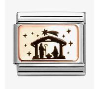 Nomination CLASSIC Rose Gold Nativity Charm 430111/19