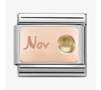 Nomination CLASSIC Rose Gold November Citrine Charm 430508/11