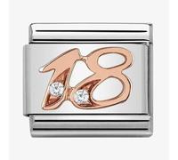 Nomination CLASSIC Rose Gold Number 18 Charm 430315/18