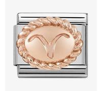 Nomination CLASSIC Rose Gold Oval Zodiac Aries Charm 430109/01