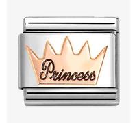 Nomination Rose-Gold Crown Princess Charm