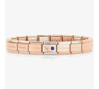 Nomination CLASSIC Rose Gold September Sapphire Bracelet 430508/09
