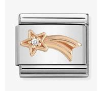 Nomination CLASSIC Rose Gold Shooting Star with Cubic Zirconia Charm 430305/21
