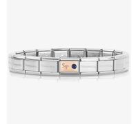 Nomination CLASSIC Rose Gold & Silver September Sapphire Bracelet 430508/09