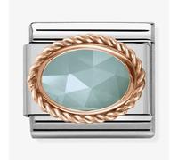 Nominations Nomination Composable Classic Stone Gold Amazonite Link