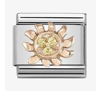Nomination CLASSIC Rose Gold Sun With Yellow Stones Charm 430305/18
