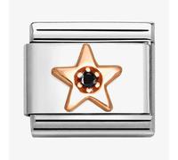 Nomination CLASSIC Rose Gold Symbols Black Star Charm 430305/38