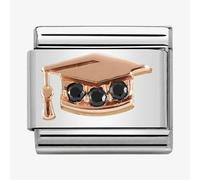 Nomination CLASSIC Rose Gold Symbols Graduation Hat Charm 430305/11