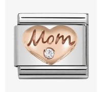 Nomination CLASSIC Rose Gold Symbols Mom Heart Charm 430305/09