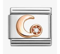Nomination CLASSIC Rose Gold Symbols White Moon Charm 430305/45