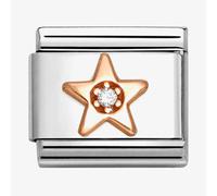 Nomination CLASSIC Rose Gold Symbols White Star Charm 430305/37