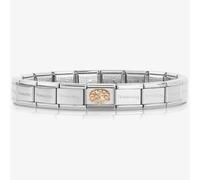 Nomination CLASSIC Rose Gold Tree Of Life With Stones Bracelet 430305/12