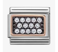 Nomination CLASSIC Rose Gold White Cubic Zirconia Charm 430313/08