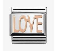 Nomination CLASSIC Rose Gold Writings Love Charm 430107/01