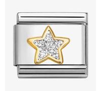 Nomination CLASSIC Silver Glitter Star Charm 030220/19
