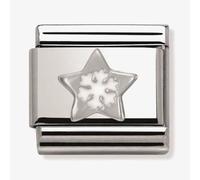 Nomination CLASSIC Silvershine Christmas Star and Snowflake Charm 330204/01