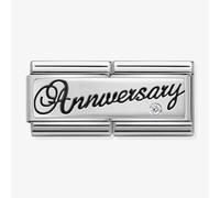 Nomination CLASSIC Silvershine Double Link Anniversary Charm 330730/03
