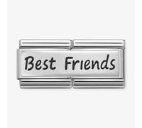 Nomination Silver Best Friends Double Plate Charm