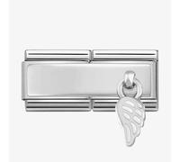 Nomination CLASSIC Silvershine Double White Wing Charm 330780/01