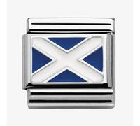 Nomination CLASSIC Silvershine Flags Scotland Charm 330207/01