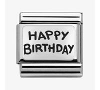 Nomination CLASSIC Silvershine Happy Birthday Charm 330102/41