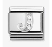 Nomination CLASSIC Silvershine Letter J Charm 330301/10
