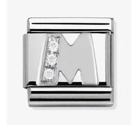 Nomination CLASSIC Silvershine Letter M Charm 330301/13