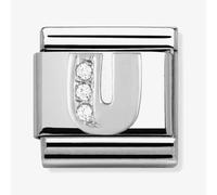 Nomination CLASSIC Silvershine Letter U Charm 330301/21